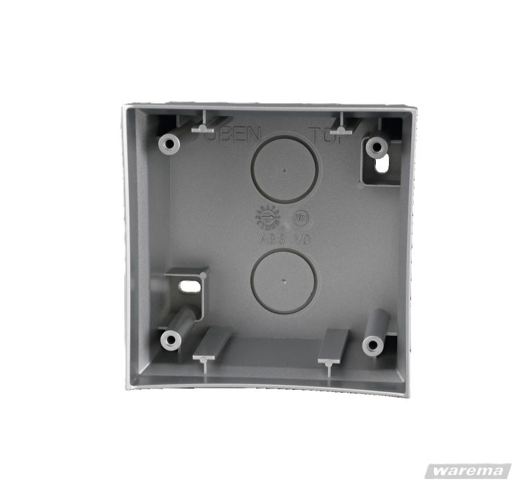 WAREMA ➤ Aufputzgehäuse silber #1002223✅ online günstig kaufen!